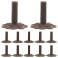 thumbnail image 4 of Miangastore 50Pcs Miniature Model Trees Base Diorama Train Scenery Mini Tree Feet Stand For Diy Railway Landscape Sand Table Decor Light Brown, 4 of 8