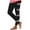 AA-Black, variant on lcziwo Clearance, Workout Leggings for Women Trendy Letter Graphic Print Compression Leggings Casual High Waisted Tummy Control Tight Yoga Pants Pink L