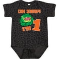 thumbnail image 3 of Inktastic Oh Snap I'm 1 Cute Green Alligator Boys or Girls Baby Bodysuit, 3 of 5