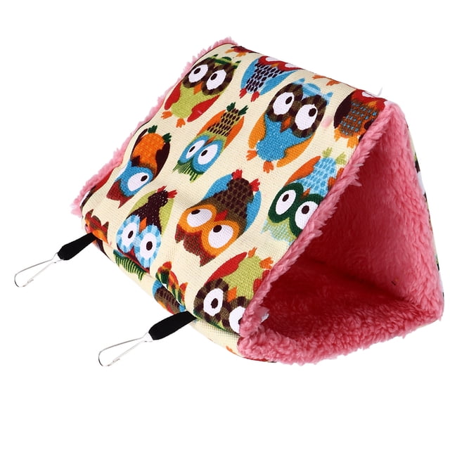 Hamaca para nido de pájaros Jadeshay para mascotas Hamaca para loros Tienda Triangular para pájaros jaula para pájaros nido de alto rendimiento