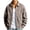 Brown, variant on Men's Textured Zip Up Jackets Lapel Collar Casual Fall Winter Heavyweight Bomber Jackets Sportswear Streetwear Coats with Arm Zipper Blue XXXXXL