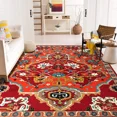 thumbnail image 2 of Sultanabad heriz 4’ x 6’Area Rug Handcrafted Motif Floral Design Oriental Traditional Design Non-Shedding Fine Wool Pile & Easy-Care Areas in Living Room Bedroom, 2 of 5