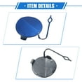 thumbnail image 5 of Unique Bargains Car Tow Hook Eye Hole Cover Cap Compatible for BMW F32 F33 F36 428i 435i 439i XDrive Blue Frond Right, 5 of 6