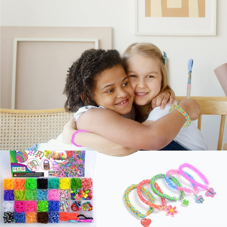 Rubber Band Bracelet Kit, Loom Bracelet Making Kit For Kids