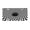 Gray, variant on Somebody's Problem Cat Dog Mouse Front License Plate Car Decorative License Plates Aluminum Metal Decor Accessory Novelty Vanity Tag Cover with 4 Holes for Men Women 6" X 12"