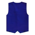 thumbnail image 4 of Zaldita Button Vest Women Men Volunteer Activity Vest Waiter Supermarket Uniform Work Wear Blue XXL, 4 of 5