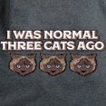 thumbnail image 3 of CafePress - I Was Normal Three Cats Ag Women's Classic T Shirt - Women's Traditional Fit Dark T-Shirt, 3 of 4