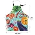 thumbnail image 5 of Picia Vegetable Waterproof Apron for Unisex Adult - Adjustable Bib Apron with Pockets, Ideal for Cooking, Gardening, Painting, and Household Chores, 5 of 9