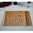 thumbnail image 2 of EREHome Murales Égyptiennes Ensemble de 2 Napperons de Table 12x18 Pouces, 2 of 2