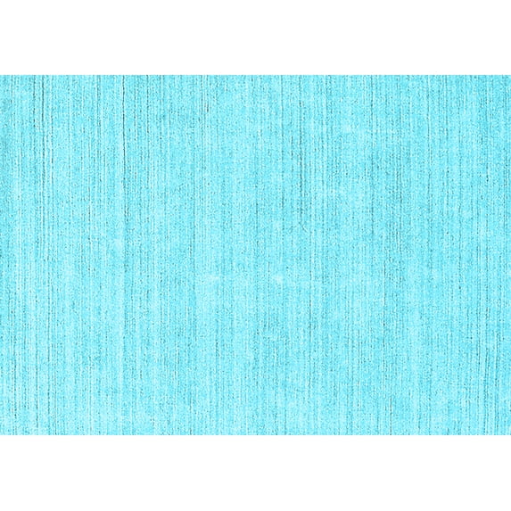 Ahgly Company Indoor Rectangle Oriental Light Blue Industrial Area Rugs, 3' x 5'