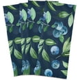 thumbnail image 2 of GZHJMY Blueberry Kitchen Dish Towel 4 Pack, Soft Absorbent Dishcloths Reusable Hand Towel Washable Tea Towels for Home Kitchen Bar Table Decor, 28 x 18 Inch, 2 of 7