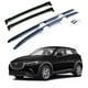 thumbnail image 2 of Portaequipajes de estilo OEM para Mazda CX-3 CX3 2015-2022, barras de rieles, barras portaequipajes, barras transversales superiores, cajas de rieles de aleación de aluminio, 2 of 5