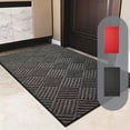 thumbnail image 7 of Textured Door Mat, Thick Absorbent Entryway Rug with Non-Slip Base, Indoor Outdoor Scraper Mat for Mudroom Patio, 7 of 7