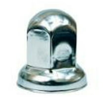 Trux TNUT-F1 - 33MM Chrome Metal Nut Cover With Flange