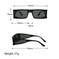 thumbnail image 3 of Bovemsi Sunglasses Polarized Women Men Classic Square Retro Trendy Sunnies Eyewear Fishing Glasses, 3 of 3