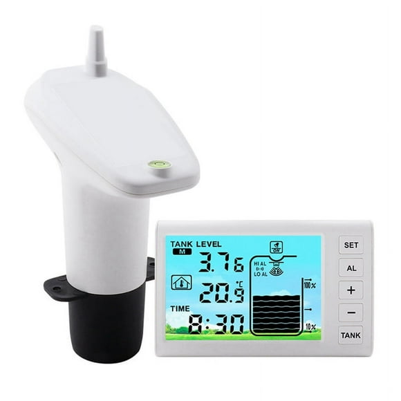 Ultrasonic Level Meter Multifunctional Household Water Level Meter Water Level High and Low Value Alarm Function