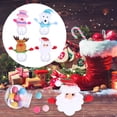 thumbnail image 2 of Boîte de Rangement Portable 4 Pcs Père Noël Mini Bouteille Ronde Boîte de Bonbons de Noël, 2 of 8