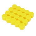 thumbnail image 1 of Unique Bargains 20pcs 21mm Universal Green Silicone Car Wheel Nut Lug Hub Screw Rim Bolt Covers Dust Protection Caps, 1 of 5