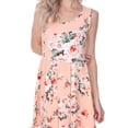 thumbnail image 4 of Women's Flower Print Fit and Flare Dress, 4 of 4
