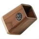 thumbnail image 5 of Cubierta Caja Pañuelos Madera Nogal Negro Decoración Sala Estar Soporte Toalla Papel Almacenamiento Escritorio Bandeja Cajas Almacenamiento Divididas, 5 of 5