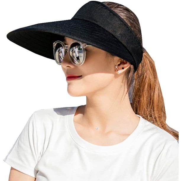 Sombrero para el sol, sombreros para el sol para mujer, gorra de playa con protección UV de verano de ala grande Ormromra SM-387-1