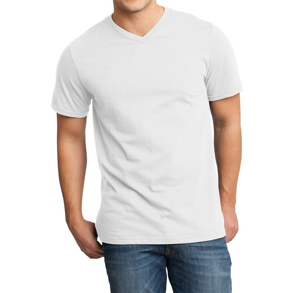 Mafoose Men's Young Very Important V-Neck Tee White 2X-Large
