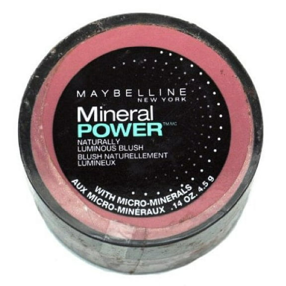 Maybelline Mineral Power Naturally Luminous Blush With Micro-Minerals ~ Classic Mauve ~ .14 oz (4.5 g)
