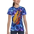 thumbnail image 6 of Prestonplayz Boys Girls T Shirt Kids Short Sleeve Crewneck 3d Printed Graphic Shirts For Kids Youth Large, 6 of 7