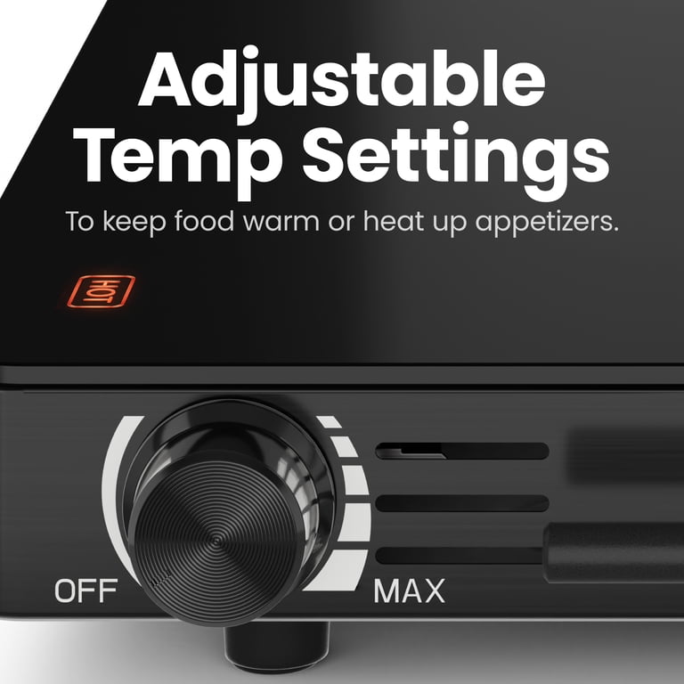 Chefman Electric Warming Tray with Adjustable Temperature Control photo 6