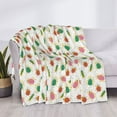 thumbnail image 3 of Rateoe Colorful Insect1 Pattern Flannel Throw Blanket, Ultra-soft Blanket for Bed, Couch, Car, Hypoallergenic Anti-pilling blanket-80"x60"(Horizontal), 3 of 6