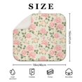 thumbnail image 2 of Microfibre Drying Mat for Kitchen Beautiful Pink Roses Bush Dish Drying Drainer Mat Absorbent Pioneer Drying Mat Washing Up for Glass, Plate & Cup 16inch X 18inch, 2 of 7