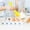Yellow, variant on Egg Whisk New Silicone Line Eggbeater Household Baking Small Clear Stick Manual Eggwhip,Blue Kitchen Egg Beater