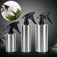 thumbnail image 3 of Stainless Steel Hand Pressing Watering Can with Spray Nozzle (250ml), 3 of 5