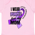 thumbnail image 4 of Inktastic I Wear Purple for My Mom Lupus Awareness Boys or Girls Baby Bodysuit, 4 of 5