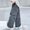 Dark Gray, variant on LvhaoGJOB Kids' Wide-Leg Pants - Soft, Elastic Waist & Pockets - Dark Gray 9-10 Years