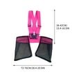 thumbnail image 3 of Kids Water Backpack for Pool Toys with Storage Net Bag, Adjustable Straps, Durable Polyester Swim Gear Organizer, 3 of 6