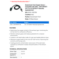 thumbnail image 2 of Downstream Front Oxygen Sensor - Compatible with 2002 - 2004 INFINITI I35 3.5L V6 VQ35DE FI Naturally Aspirated GAS 2003, 2 of 2