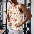 thumbnail image 5 of Balery Squirrel InThe Forest3 Pattern Men's Workout Tank Top Gym Muscle Tee Fitness Bodybuilding Sleeveless T Shirt Quick Dry Fit Muscle Tank Top Slim-Fit Tank-4X-Large, 5 of 7