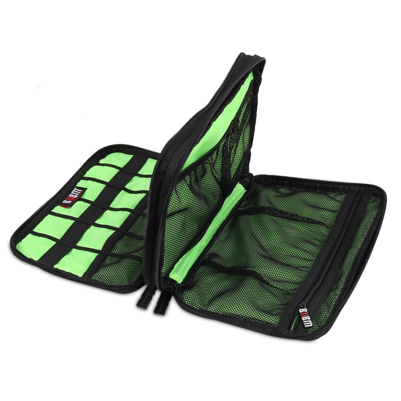 Details about   Double Layer Portable Travel USB Digital Cable Organizer Case Storage Carry Bag 