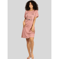 thumbnail image 4 of Set De 2 Camisones Para Dormir Mujer Pijama Aesthetic Batas Dama Bluson UNITALLA, 4 of 5