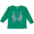 thumbnail image 3 of Inktastic Ovarian Cancer Awareness with Butterfly Ribbon Words Boys or Girls Long Sleeve Toddler T-Shirt, 3 of 5
