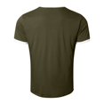 thumbnail image 5 of JAKANYQ T-Shirts For Man Short Sleeved V Neck Solid Color Stitching Pocket T Shirt Top Classic Lightweight, 5 of 5