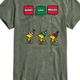 thumbnail image 3 of Peanuts - Woodstock Merry And Bright - Men's Short Sleeve Graphic T-Shirt, 3 of 6