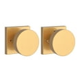 thumbnail image 7 of Baldwin Pv.Con.Csr Contemporary Privacy Door Knob - Brass, 7 of 7