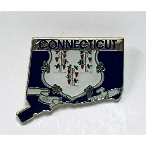 6 Pack of Connecticut State Lapel Pins