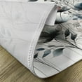 thumbnail image 4 of Ambesonne Neutral Place Mats Set of 4, Soft Hues Flowers Pattern, Standard Size, Dimgray and Slate Blue, 4 of 5