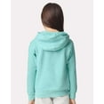 thumbnail image 3 of Comfort Colors 1467Y Garment-Dyed Youth Lightweight Fleece Hooded Sweatshirt-CHALKY MINT-XL, 3 of 6