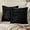 Black, variant on Pack of 2 Burgundy Super Soft Plush Fluffy Decorative Throw Pillow Covers 18x18 inch 45 x 45 cm Faux Fur Wool Velvet Cushion Covers Pillow Cases Couch Sofa Bed Living Room