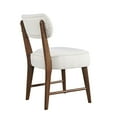 thumbnail image 5 of Wes Mid-Century Modern Boucle Upholstery Dining Chair (Set of 2), 5 of 8
