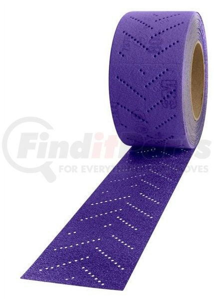 3M 36178 Hookit Blue Sandpaper Disc - Multihole 150mm - 240 Grit - 50 Pack Box